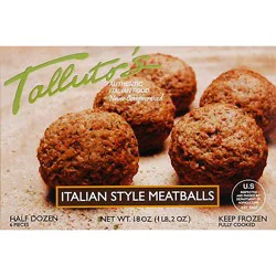 Tallutos Italian Style Meatballs - 18 Oz