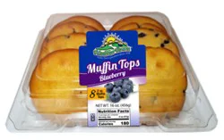 Muffin Town Blueberry Muffin Tops 8 Count - 16 Oz