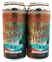 Stormalong Happy Holidays In Cans - 4-16 Fz