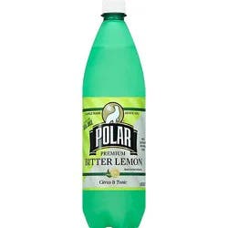 Polar Soda Lemon Bitter - 33.8 Fz