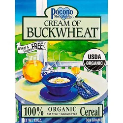 Pocono Cereal Crm Bckwht Org - 13 Oz