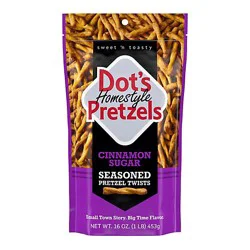 Dot's Cinnamon Sugar Homestyle Pretzels Twists - 16 Oz