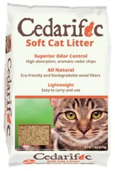 Cedarific Natural Cedar Chips Cat Litter - 7.5 Lb
