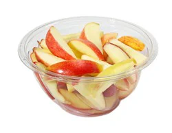 Red Sliced Apple Bowls - 16 Oz