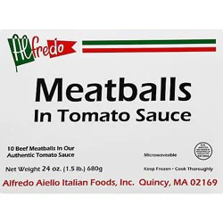 Alfredo Meatball Tomato Sauce - 24 Oz