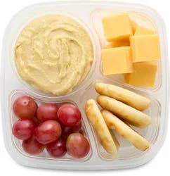 Readymeals Hummus & Cheddar Quad - Each