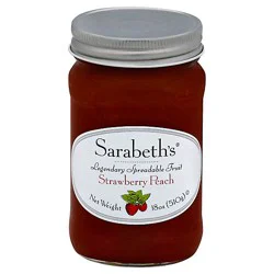 Sarabeths Strawberry Peach Fruit Spread - 18 Oz