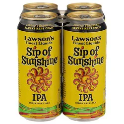 Lawson Beer Ipa Sunshine Sip Of - 4-16 Fz