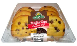 Muffin Town Chocolate Chip Muffin Tops 8 Count - 16 Oz.