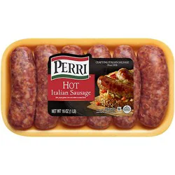 Perri Hot Italian Sausage - 16 Oz