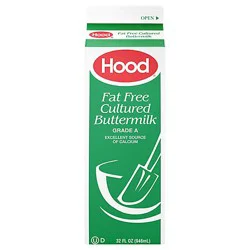 Hood Fat Free Cultured Buttermilk - 32 Oz