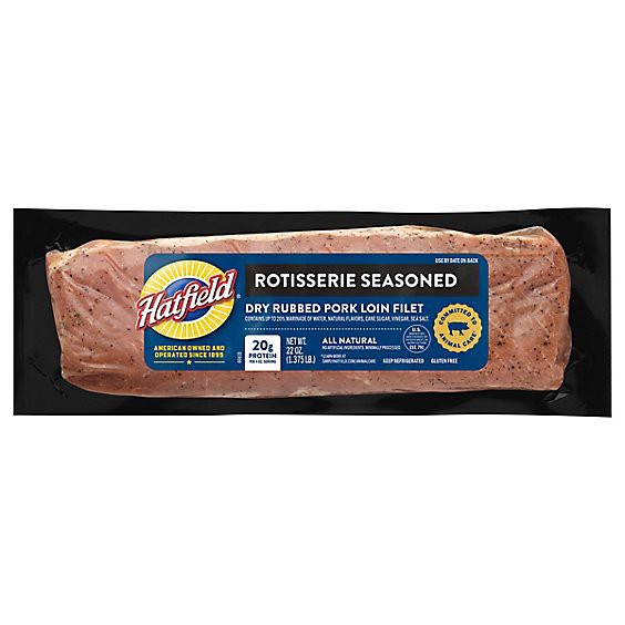 slide 1 of 1, Hatfield Pork Loin Fillet - 22 Oz, 22 oz