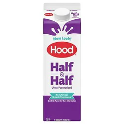 Hood Half And Half - 32 Oz