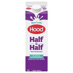 Hood Half And Half - 32 Oz