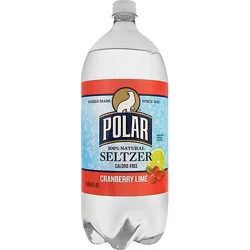 Polar Seltzer Cranberry Lime - 2 Lt