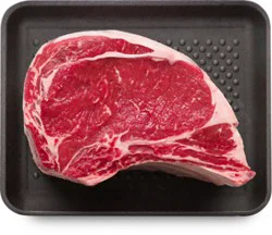 Usda Choice Beef Ribeye Roast Bone In Large End - Weight Between 6-8 Lb