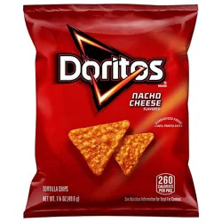 Doritos Tortilla Chips Nacho Cheese Flavored - 1.75 Oz
