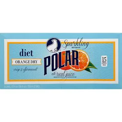 Polar Diet Orange Dry 8pk - 8-12 Fz