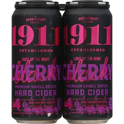 1911 Distillery Black Cherry Cider - 4-16 Fz