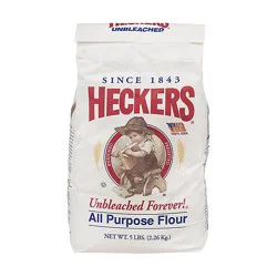 Heckers Unbleached All Purpose Flour 5lb - 5 Lb