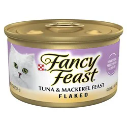 Fancy Feast Tuna & Mackerel Wet Cat Food - 3 Oz