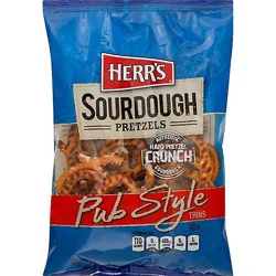 Herrs Pub Style Sourdough Pretzels - 3.75 Oz