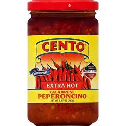 Cento Hot Calabrese Pepperoncinis - 9.87 Oz