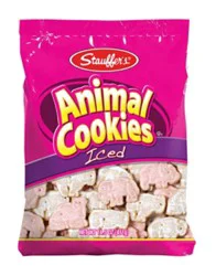 Stauffer's Animal Cookies Iced - 14.5 Oz
