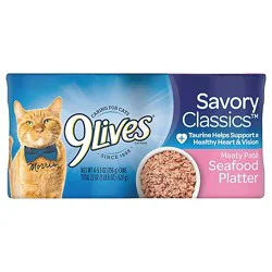 9lives Seafood Platter - 22 Oz