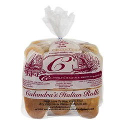 Calandra Italian Roll 6pk - 16 Oz