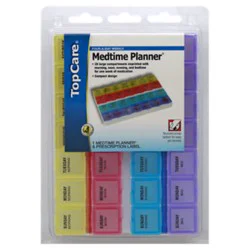 Top Care Medtime Planner 7 Day 4x A Day - Each