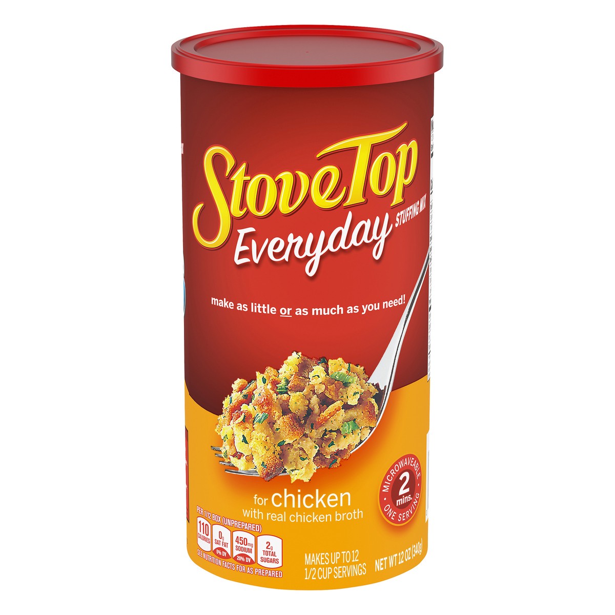 slide 5 of 11, Stove Top Everyday Stuffing Mix For Chicken - 12 Oz, 12 oz