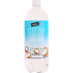 Signature Select Coconut Seltzer Water - 1 Liter