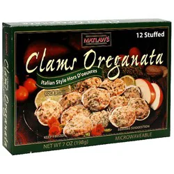 Matlaws Stuffed Clams Italian Herb - 7 Oz