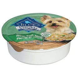 Blue Buffalo Divine Delights Ny Strip Dog Food - 3.5 Oz
