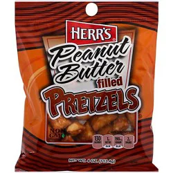 Herrs Peanut Butter Filled Pretzel - 4 Oz