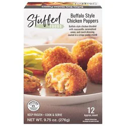Stuffed Foods Buffalo Style Chicken Poppers - 9.75 Oz