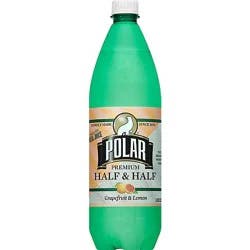Polar Soda Hf/hf Grapefruit Lemon - 33.8 Fz