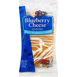 Hub Blueberry Cheese Bear Claw - 4 Oz