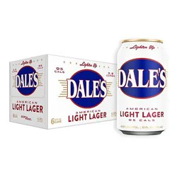 Oskar Blues Dale's American Light Lager In Cans - 6-12 Oz