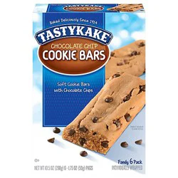 Tastykake Cookie Bar Chocolate Chip - 10.5 Oz