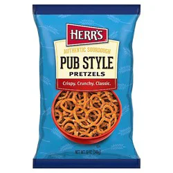 Herrs Pub Style Sourdough Pretzels - 12 Oz