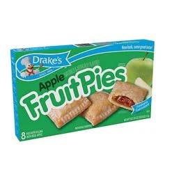 Drakes Apple Fruit Pie - 18.04 Oz