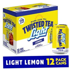 Twisted Tea Hard Iced Tea Light In Cans - 12-12 Fl. Oz.
