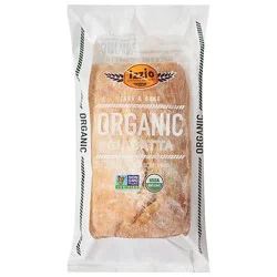 Izzio Artisan Bakery Take & Bake Organic Ciabatta - 14 Oz.