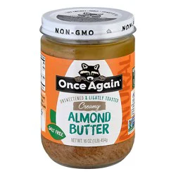 Once Again Nut Bttr Almnd Lg - 16 Oz