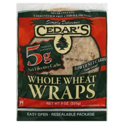 Cedars Low Carbs Whole Wheat Bread - 9 Oz