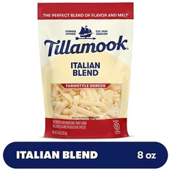 Tillamook Farmstyle Fine Cut Italian 4 Cheese Shredded - 8 Oz
