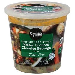 Signature Select Soup Kale With Chourico - 24 Oz