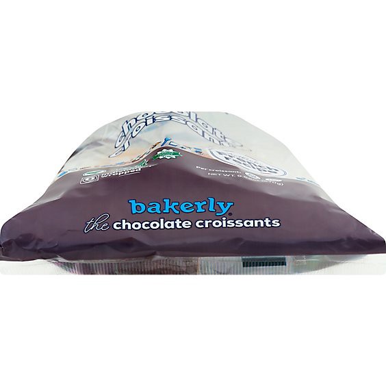 slide 1 of 1, Bakerly Brioche Chocolate Croissant 9.52 Oz - 6 Count, 9.52 oz